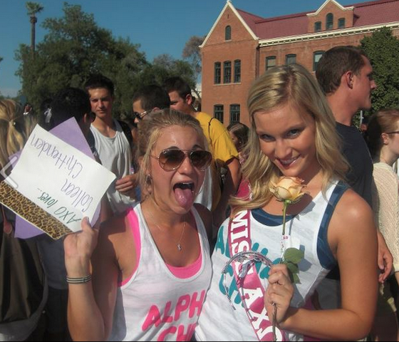 Joined Alpha Chi Omega