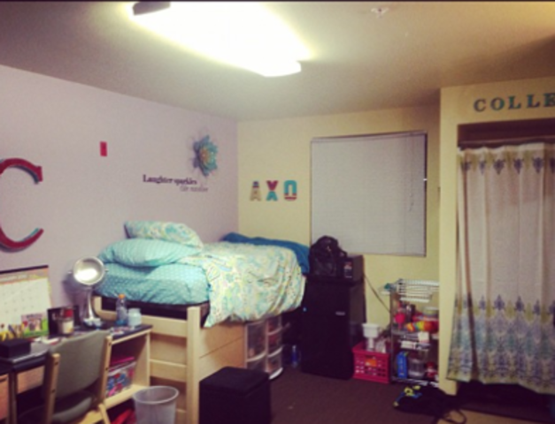 Moved Out And Into The Dorms