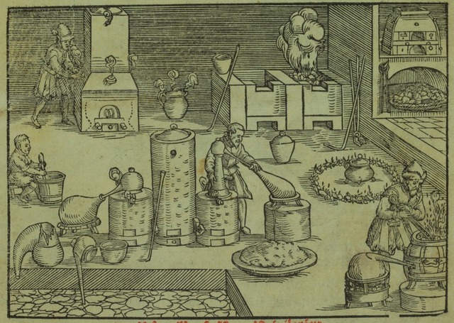 Alchemy in the early stages.