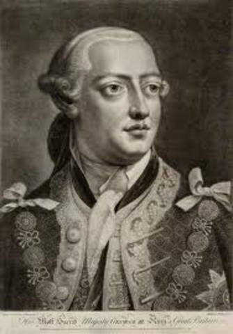 King George III takes power