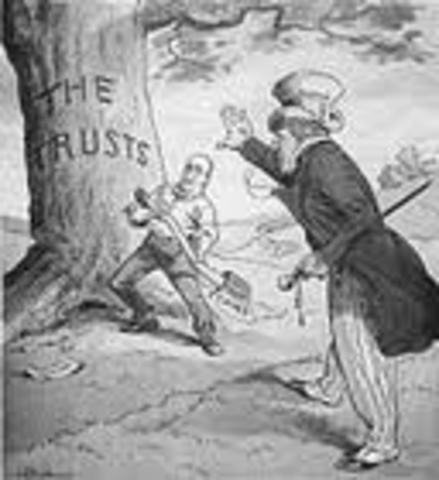 Sherman Anti-Trust Act is Passed