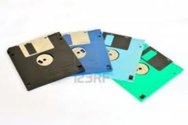 Floppy disk was invented
