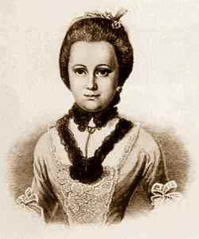 Anna Katharina  Schönkopf("Käthchen," Annette)