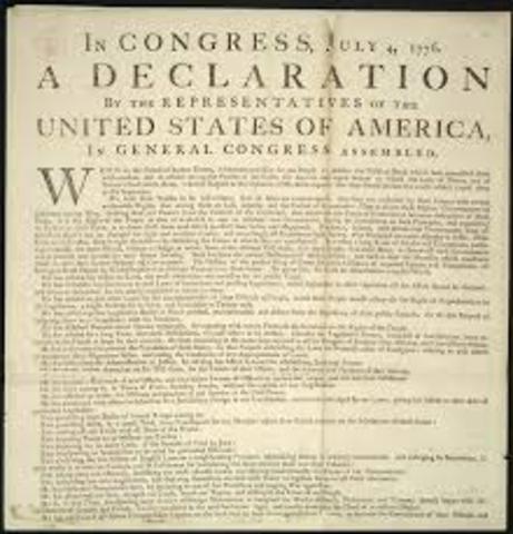 Declaration of independence