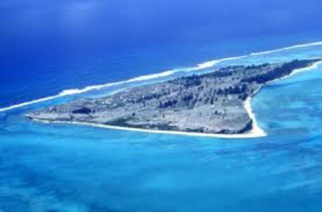 US acquires Midway Island
