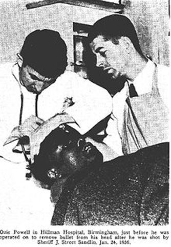 Ozzie Powell shot in the head