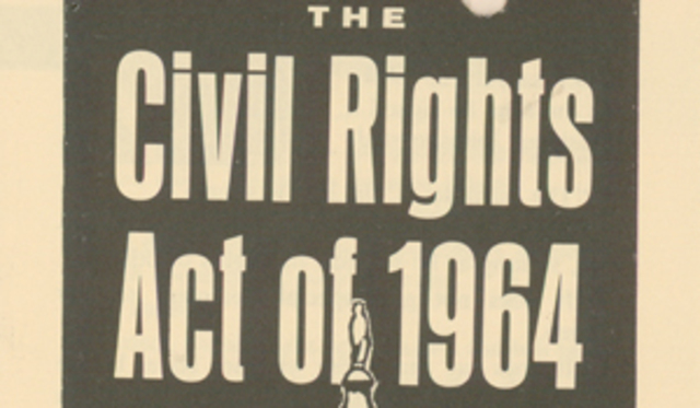 Civil Rights Act passed; the end of segregation