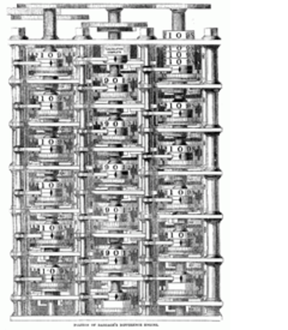 Babbage designs Analytical Machine
