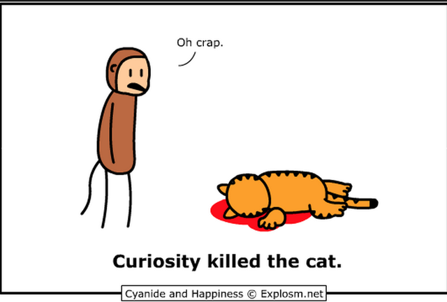 My mom killed a cat