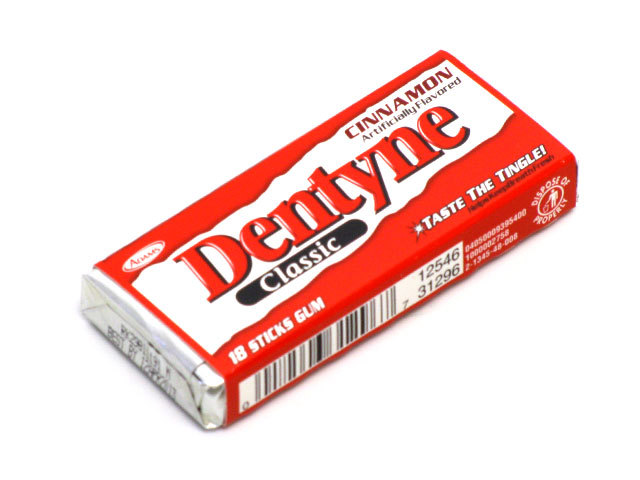 Dentyne came out.