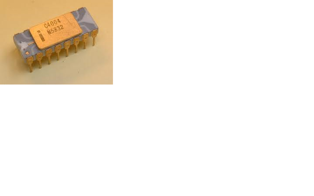 Intel 4004 chip developed