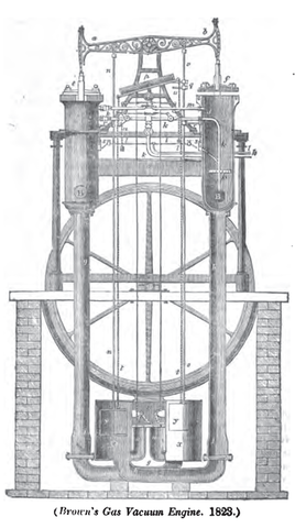 First Internal Combustion Engine in a vehicle