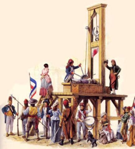Guillotine adopted as official means of execution