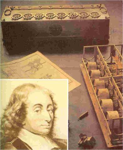 1642 Calculadora basada en engranajes