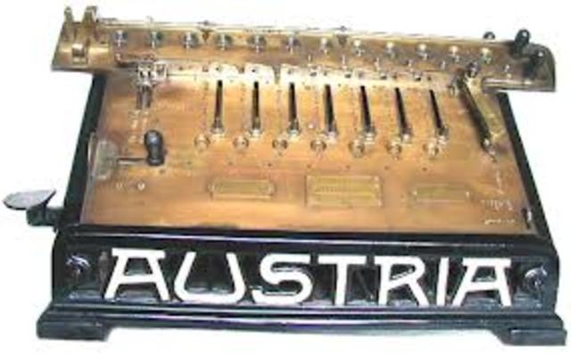 La Calculadora Basada en engranajes