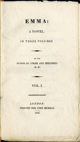 Austen finished writing Emma