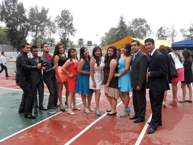 Desayuno y foto de graduación