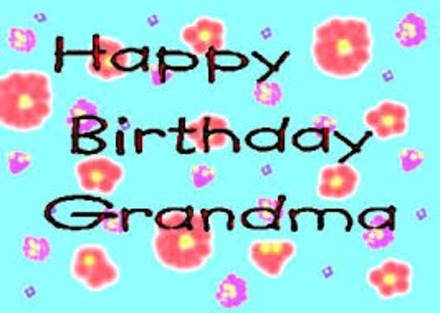 Grandma's Birthday