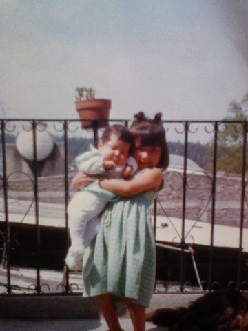 Llegada de mi hermana