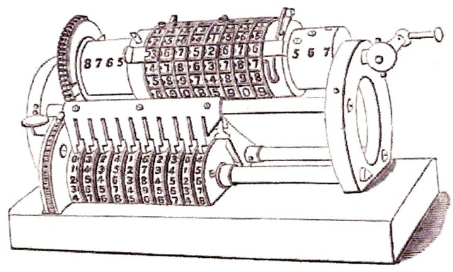 Charles Xavier Thomas de Colmar inventó en  una calculadora ( Arithnometer )