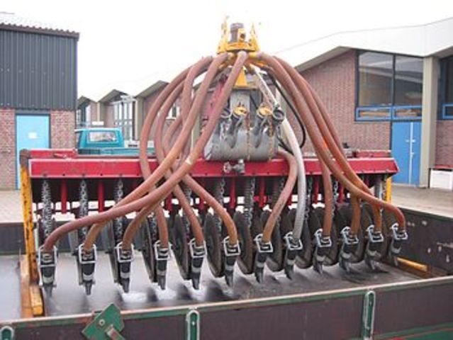 La máquina sembradora