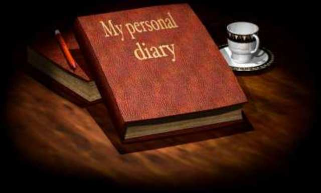 Begin writing in diary
