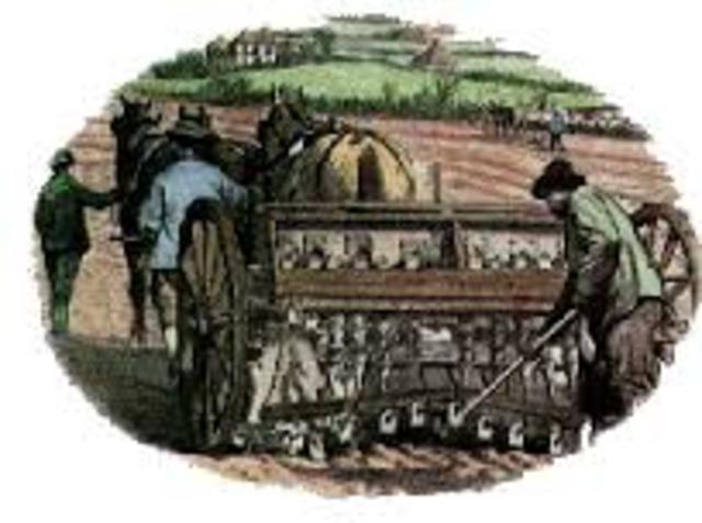 Invención de la máquina sembradora