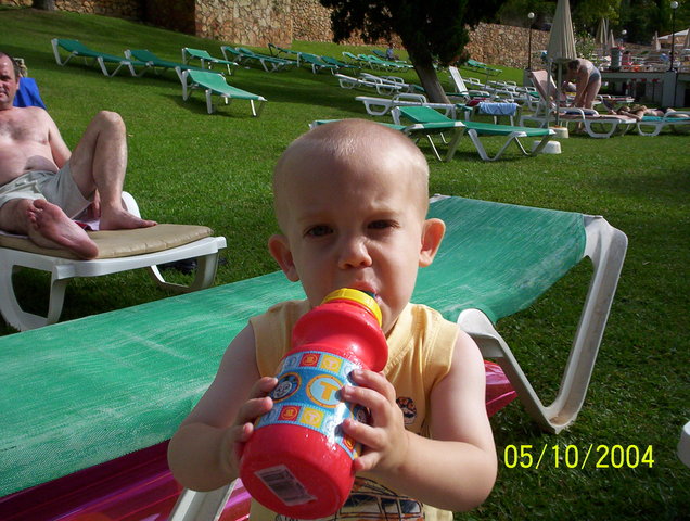 First holiday abroad