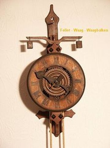 Invención del reloj de Péndulo.