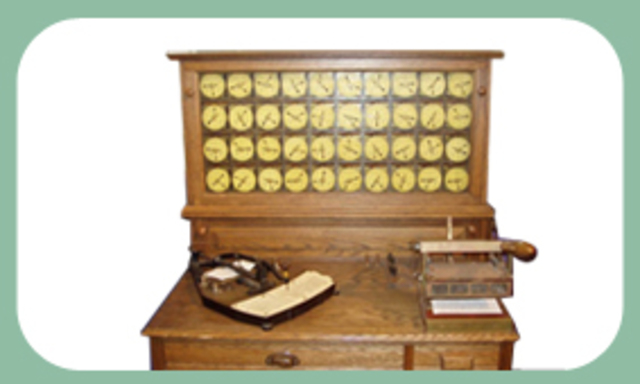 4.	Aparatos computacionales electromecánicos. 1880