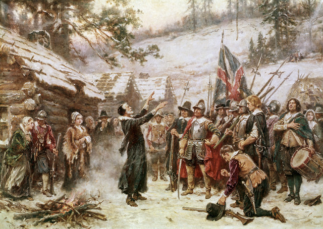 1620: English found Plymouth