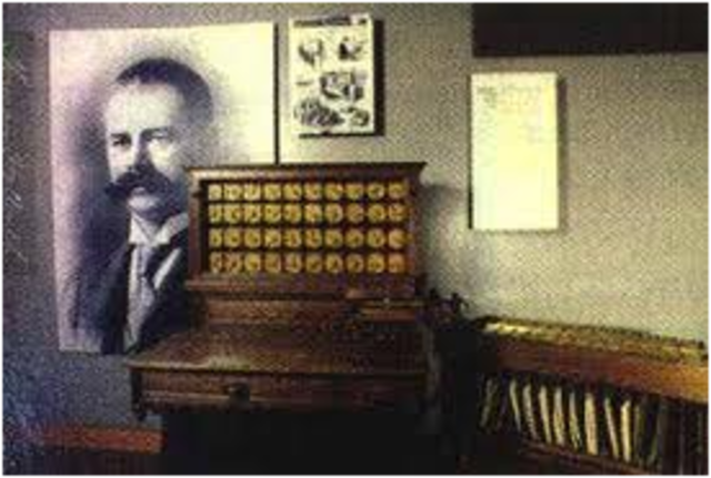 Calculadora basada en engranajes