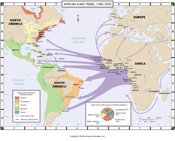 1511: First enslaved Africans arrive in the Americas