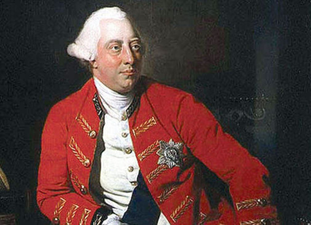King George III takes power