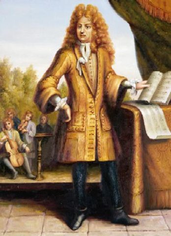 Lully at services of Louis XIV