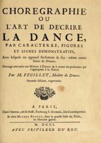 Choregraphie, ou l'Art de Decrire la Dance