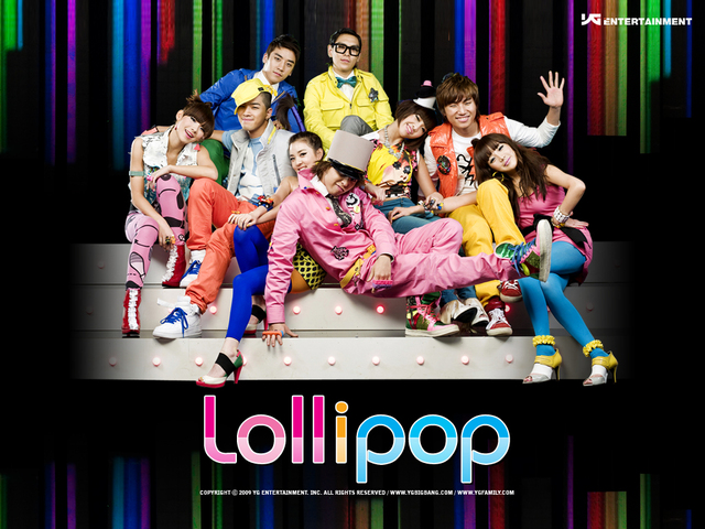 Release of Big Bang's 'Lollipop' featuring 2NE1 for the first time