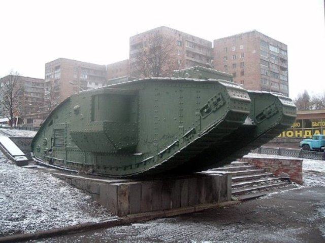 the mark 1 tank made in britain