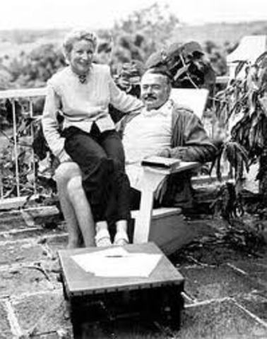 Hemingway and Mary Welsh get married