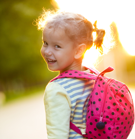 My firt day of kindergarten!