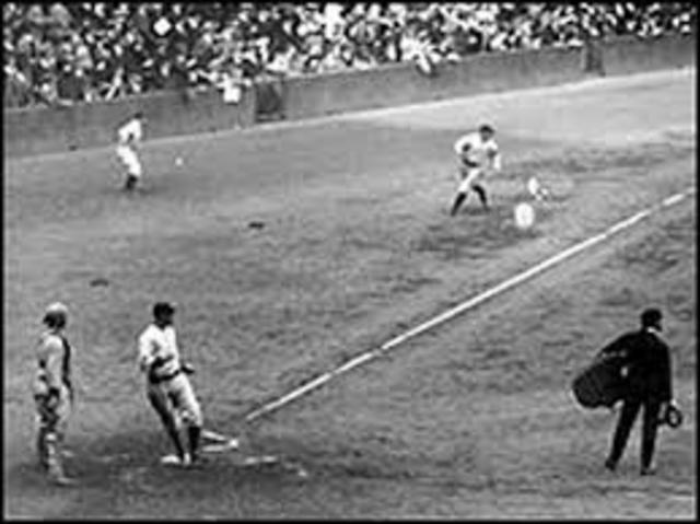 First broadcast of World Series