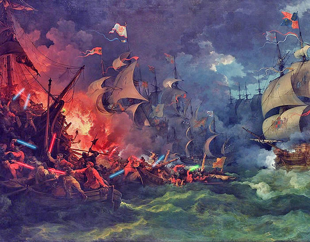 Spanish armada defeated