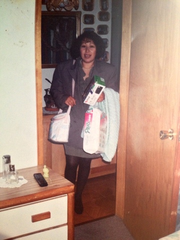 Mi mamá y su trabajo