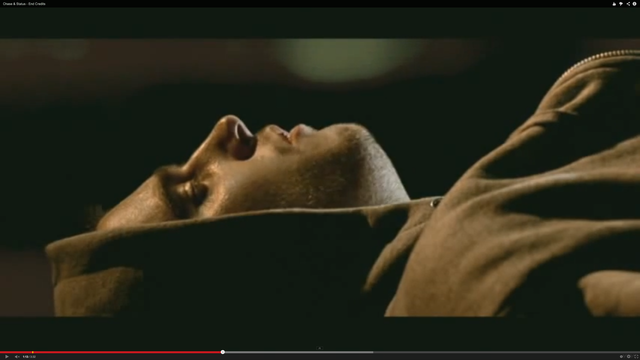 Laying on the street