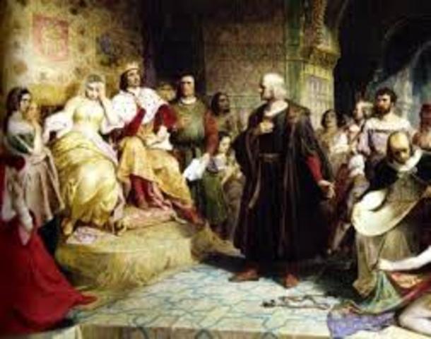 Católicos patrocinan la expedición de Colón al Occidente