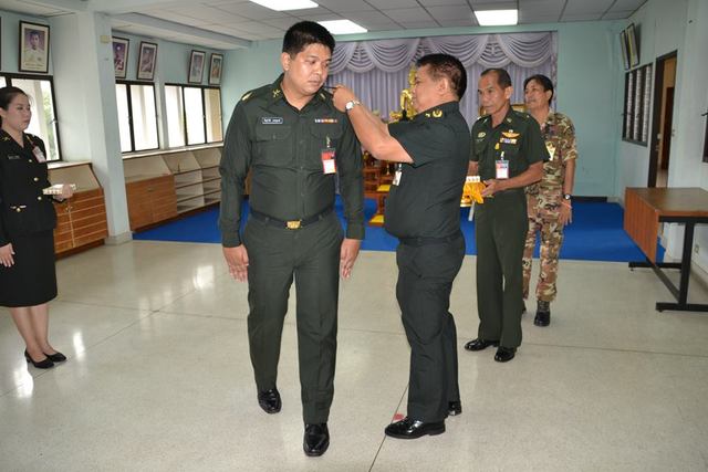 พิธีประดับยศ พ.ต.บัญชาชิต แสนสุนนท์