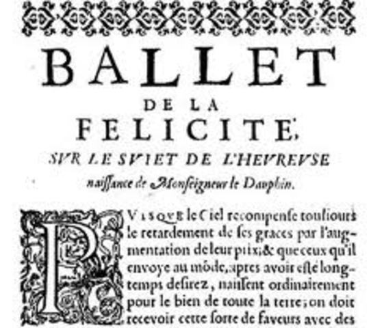 Ballet de la Felicite