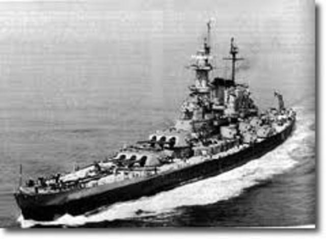 American navy arrive the Europe