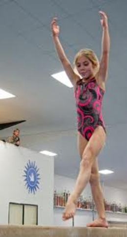 gymnastics starts!