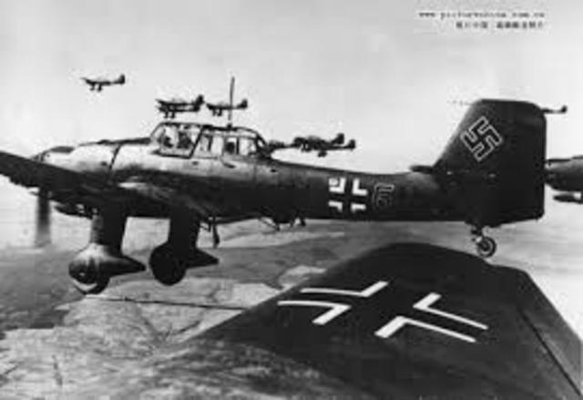 German start bombing Brtain cities and army bases